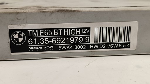module 6921979 portière BMW E65 735I