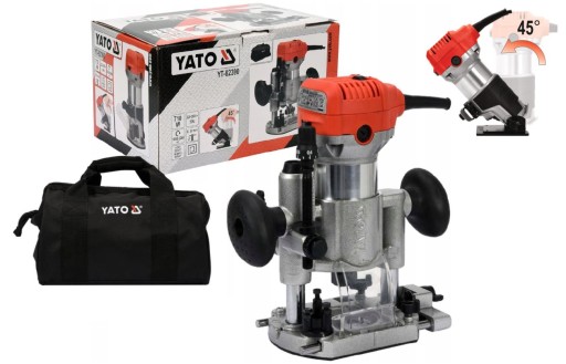 КРОМКОФРЕЗЕРНИЙ ВЕРСТАТ 710W + АКСЕСУАРИ YATO YT-82390