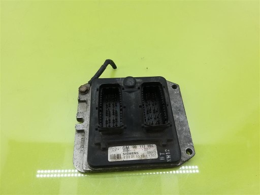 Комп'ютер контролер двигуна opel astra ii g 1998-2009 1.8 бензин 09117394