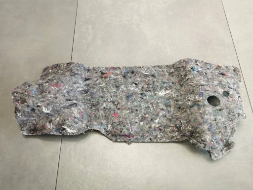 BMW 7 G11 soundproofing right rear part 7344684
