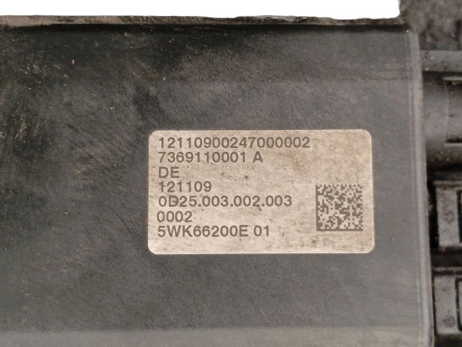 control BMW F30 F31 F32 F33 142890 75858100000 6862304 XDRIVE UK ANGLIK