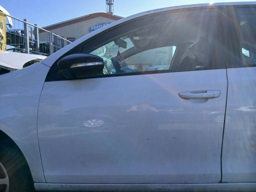 door front left VW GOLF 6 NUMER LAKIERU LB9A
