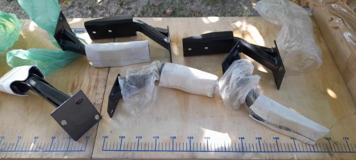 КРЕПЛЕНИЕ БОКОВОЙ РУЧКИ НА РАМКУ VW AMAROK КОМПЛЕКТ