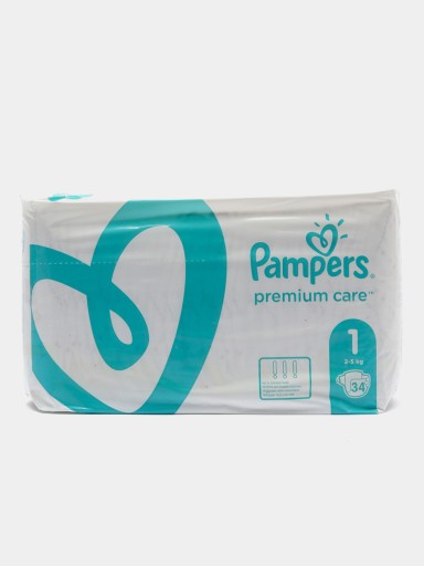 ПІДГУЗКИ PAMPERS PREMIUM CARE, РОЗМІР 1, 2-5 КГ
