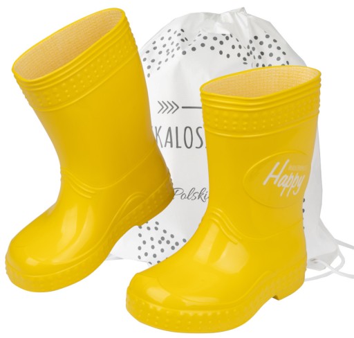 Дитячі чоботи Веллінгтон WellingtonsPlease, 25 розмір, жовті