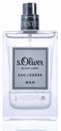 s.oliver black label men woda toaletowa 30 ml  tester 