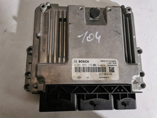 RENAULT CLIO 1.5DCI 0281033119 237106319R Computer