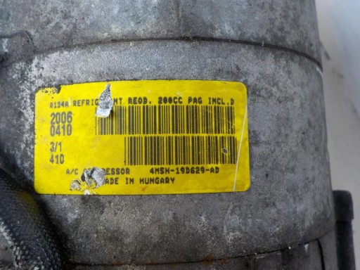 FORD FOCUS C-MAX 1.6 TDCI Klimakompressor klimaanlage 4M5H-19D629-AD