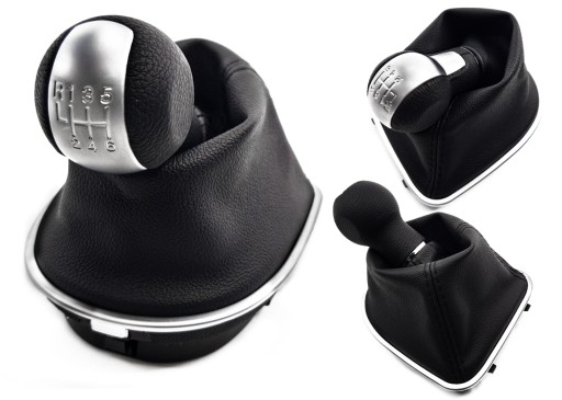 6 - Ручка переключения передач сильфон Seat Leon II 1P1 2005-2012