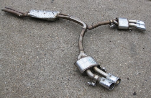 AUDI S4 S5 3.0 TFSi exhaust pipe TLUMIK 8W0253411C 8W0253612B 8W0253611B