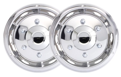 КОЛІСНИЙ КОВПАК 17.5 З НЕРЖАВІЮЧОЇ СТАЛІ TIR BUS FARM 2X