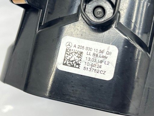 MERCEDES C-KLASA W205 grid air conditioning devices blower fan A2058301054
