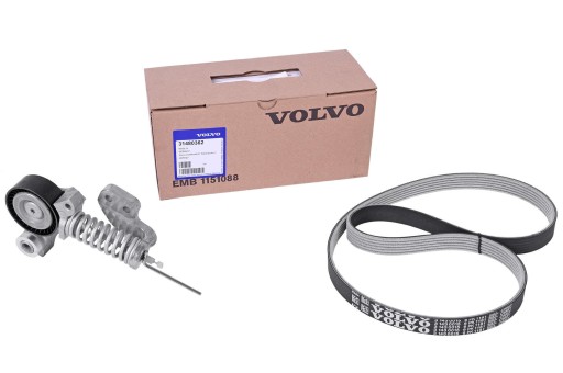 31480362 - КОМПЛЕКТ НАТЯЖИТЕЛЯ РЕМНЯ ДЛЯ VOLVO БЕНЗИН 2.0