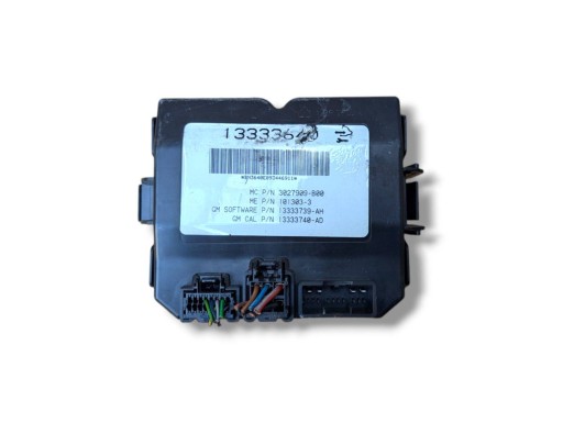 control unit bonnet boot Opel Insignia A 2010 13333640