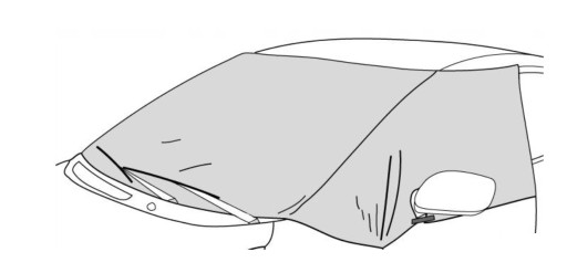 Hyundai ioniq 5 Солнцезащитный и ледяной козырек