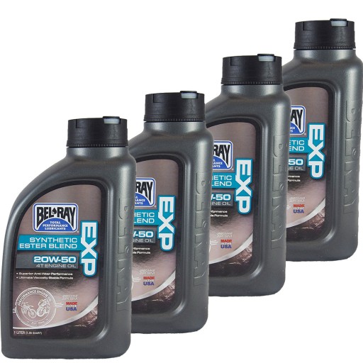 BEL-RAY EXP ESTER 4T 20W50 4L НАПІВСИНТЕТИЧНИЙ