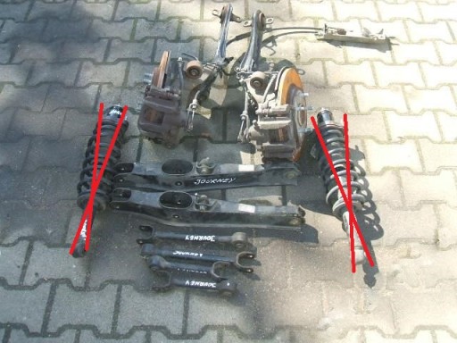 Dodge travel fiat freemont задняя подвеска поперечный рычаг поворотный кулак