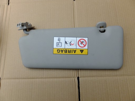 visor cover przeciwsloneczna right renault clio IV 2017r