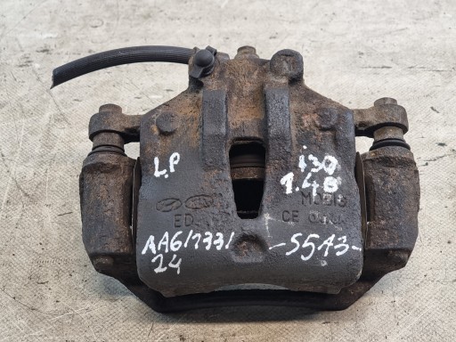 caliper brake left front HYUNDAI I30 and 1.4B 80kW 10r
