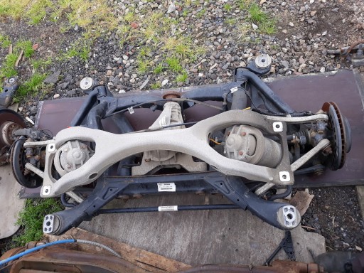 AUDI Q7 3.0 tdi ЗАДНЯЯ ПОДВЕСКА ПНЕВМАТИЧЕСКАЯ ОСЬ