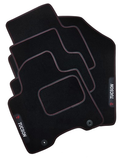 Коврики для автомобиля HYUNDAI TUCSON III 15-20 С ВЫШИВКОЙ