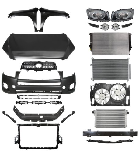 4322 - Toyota Rav 4 09-10 Капот Бампер Ремінь Крила