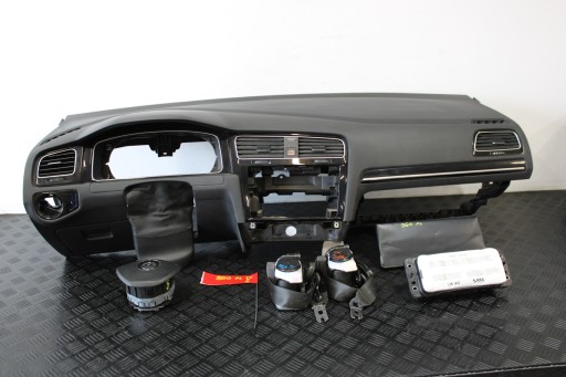 dashboard console airbag airbags VW GOLF VII 7 5G0 LIFT