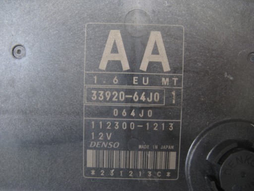 Computer SUZUKI GRAND VITARA II 1.6
