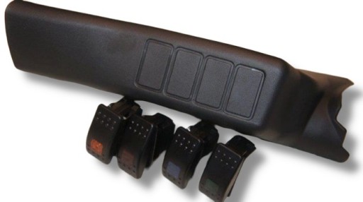 077 - Корпус стойки с переключателями jeep (jk 2007+)