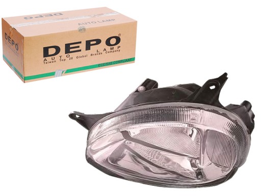 442-1123R-LD-EM - Фара (H4 електрична) OPEL COMBO B CORSA B 03