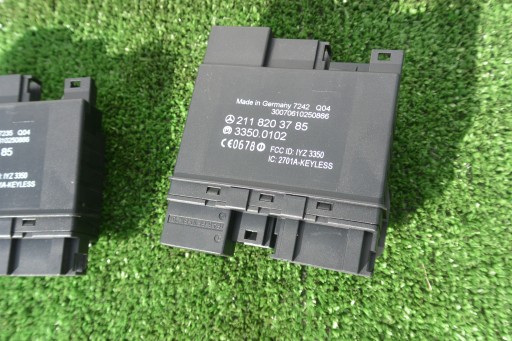 module control unit KEYLESS GO MERCEDES-BENZ W211 E-class KOMPLET