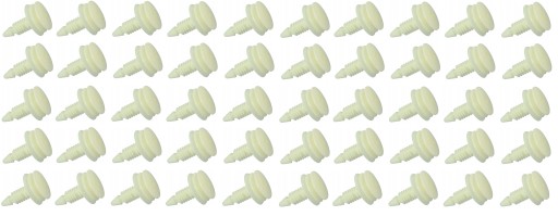 1070180 - OPEL SINTRA ОБИВКА ЗАПОНКИ 50 ШТ. КРЕМОВЫЙ