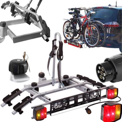 ВЕЛОСИПЕДНА ПЛАТФОРМА СТІЙКА ДЛЯ ГАЧКА 2 ВЕЛОСИПЕДА ВІДКРИТИЙ