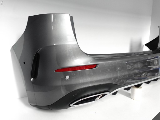 MERCEDES B-KLASA W247 AMG LIFT MOPF 18-25 bumper BUMPER rear part +SPOILER 6xPDC