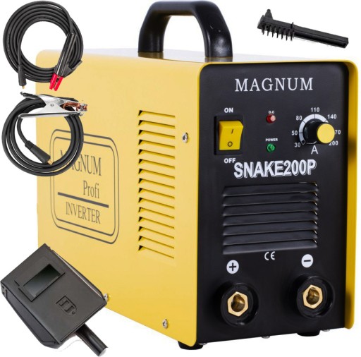 ЗВАРЮВАЛЬНИЙ АПАРАТ MAGNUM SNAKE 200P 200A 230V