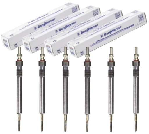 Beru набір свічок розжарювання ge133 - 6 шт.