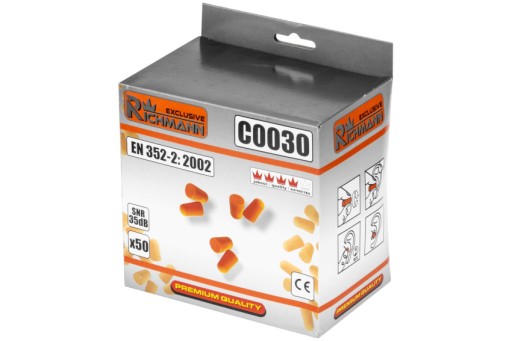 ЗАТЫЧКИ ДЛЯ УШЕЙ ЗАТЫЧКИ ДЛЯ УШЕЙ 50 ПАР CE ПЕНА