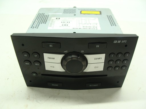 OPEL CORSA D ЗАВОДСКОЕ РАДИО CD 30 MP3 13289927 HN