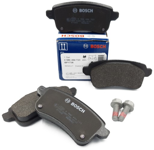 0 986 - Bosch задні гальмівні колодки RENAULT ESPACE V