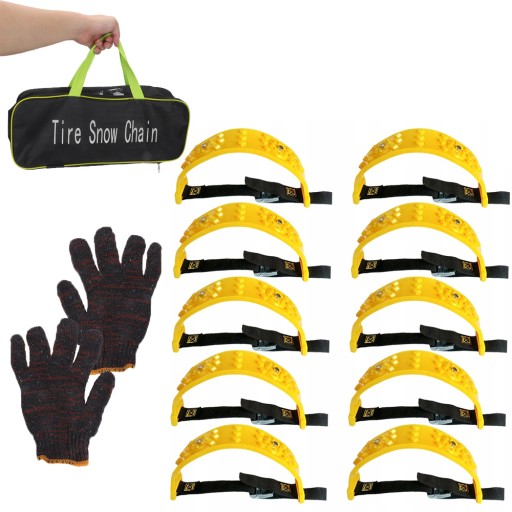 ЦЕПЬ СНЯТИЯ ТРАКТОРНЫХ ДЛЯ АВТОМОБИЛЬНЫХ ШИН 10 ШТ.