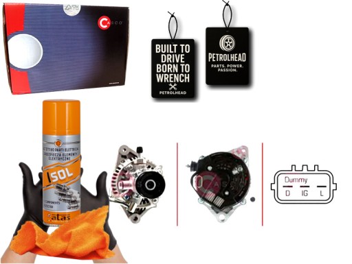 CASCAL40146AS#ECS-PCP+K - Генератор casco gnu2396 yle 000010 yle 101500 yle 10 #petrolhead pro+ kit4