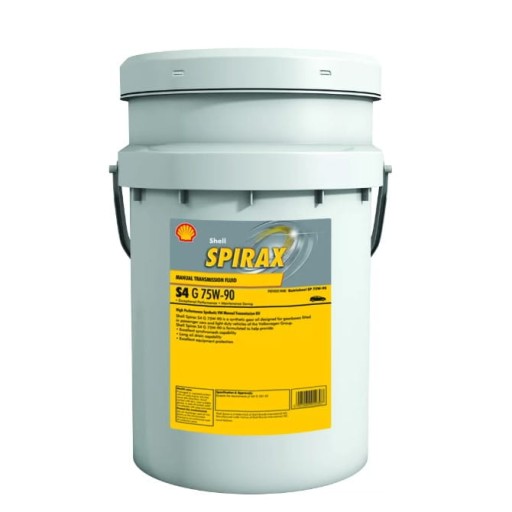 Shell spirax s4 g 75w-90 20л трансмиссионное масло для коробки передач