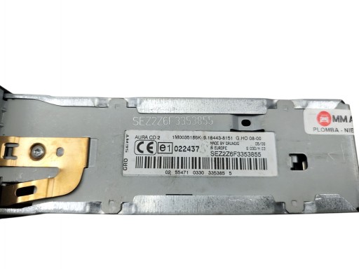 RADIO fabbrica SEAT LEON e TOLEDO II 1M0035186K