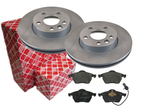 ДИСКИ КОЛОДКИ FEBI ПЕРЕДНЕЕ СИДЕНЬЕ ALHAMBRA 288 ММ