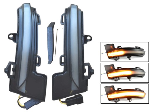 5E0949101 5E0949102 - Dynamic LED напрямки для Skoda Octavia Mk3 5E 13-19