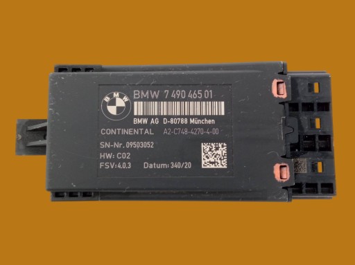 module seat 7490465 Bmw Seria 3 VII (2018-2026) G20 G21
