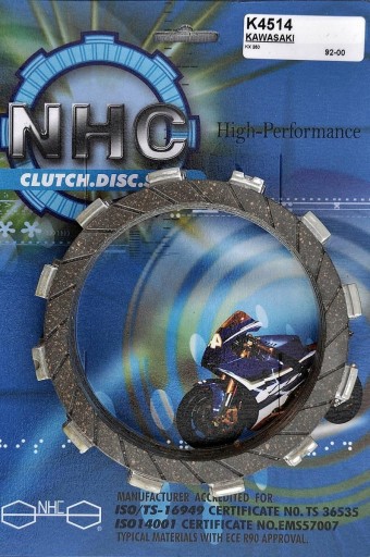 MOTK4514 - Диски зчеплення-SUZUKI RM 125 K2-