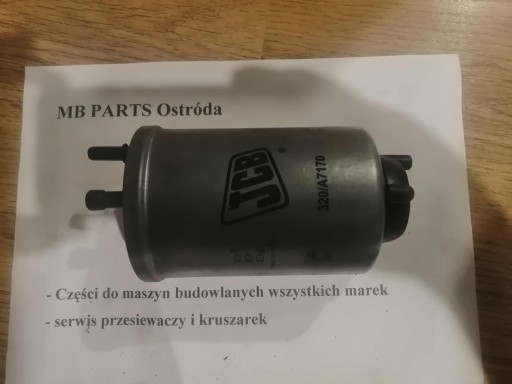 320-A7170 - Главный топливный фильтр c 3cx