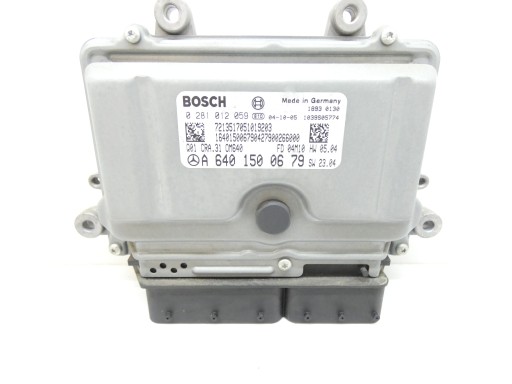 computer control unit of the engine MERCEDES A KLASA W169 2.0 CDI 04-12 A6401500679