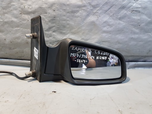 OPEL ZAFIRA B mirror right K:Z167 7 PIN EUROPA 13131974 SG